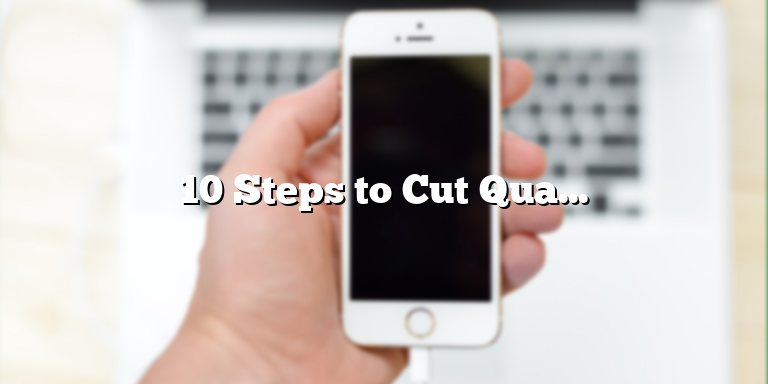 10 Steps to Cut Quartz Countertop Like a Pro